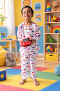 Dream Car Cotton Night Suit