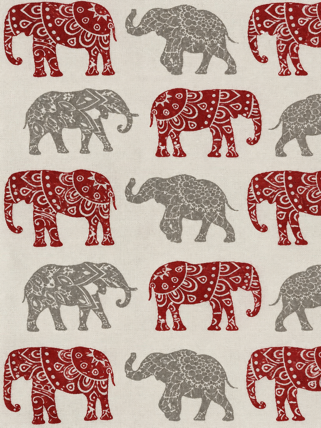 Elephant Kingdom Cotton Shirt
