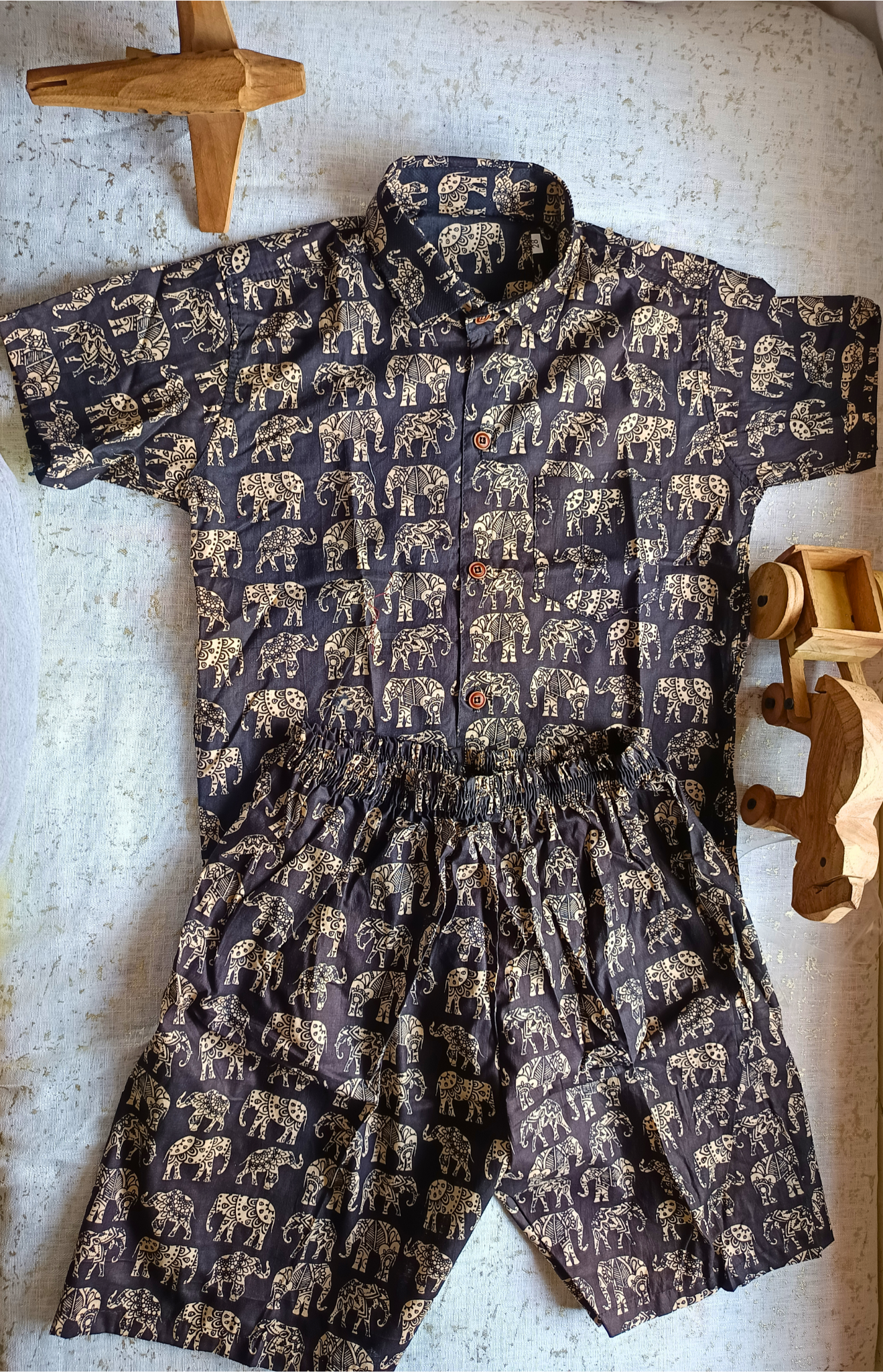 Elephant Parade Cotton Co-ord Set