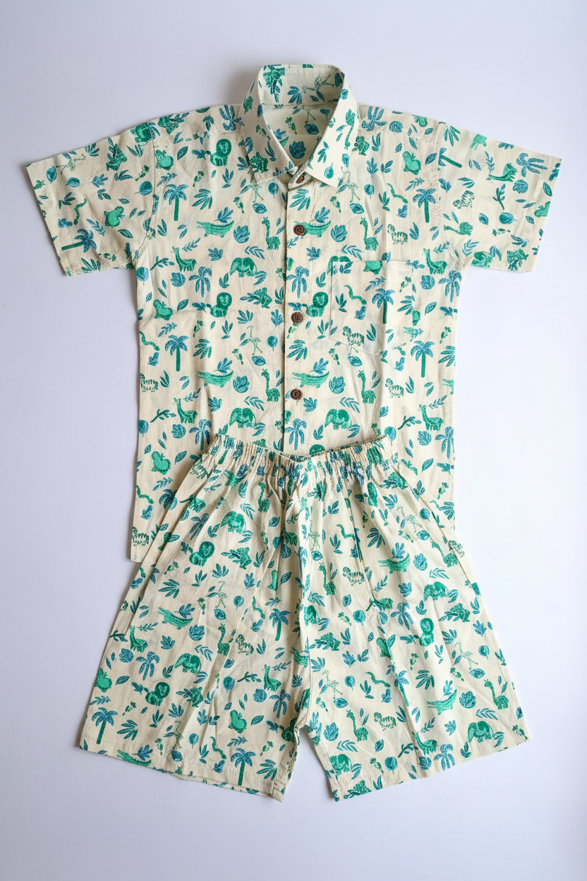 Green Jungle Co-ord Set