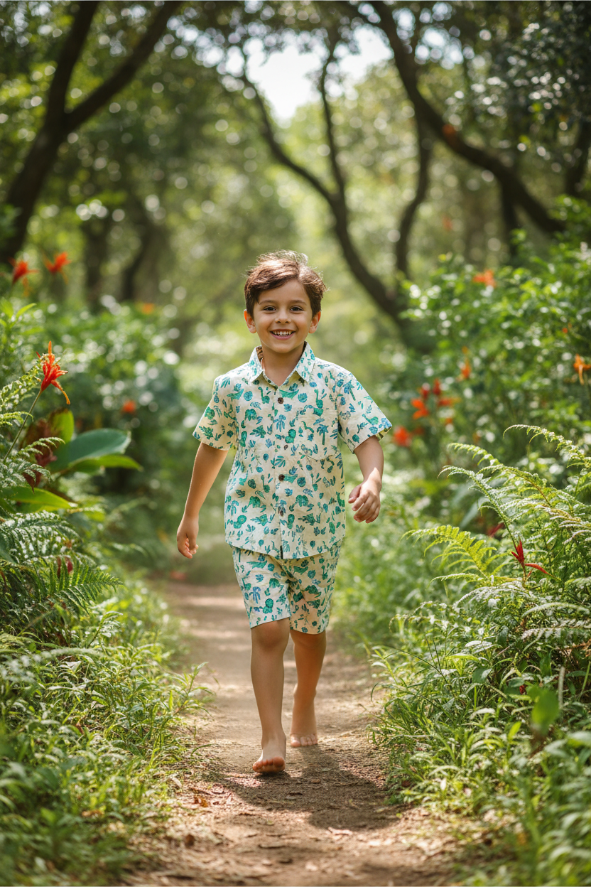 Green Jungle Co-ord Set