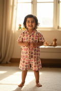 Happy Little Owls Cotton Co-ord Set