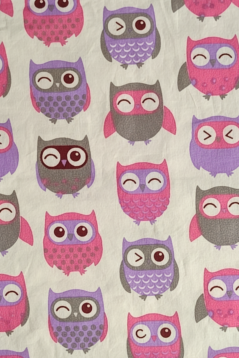 Happy Little Owls Cotton Co-ord Set