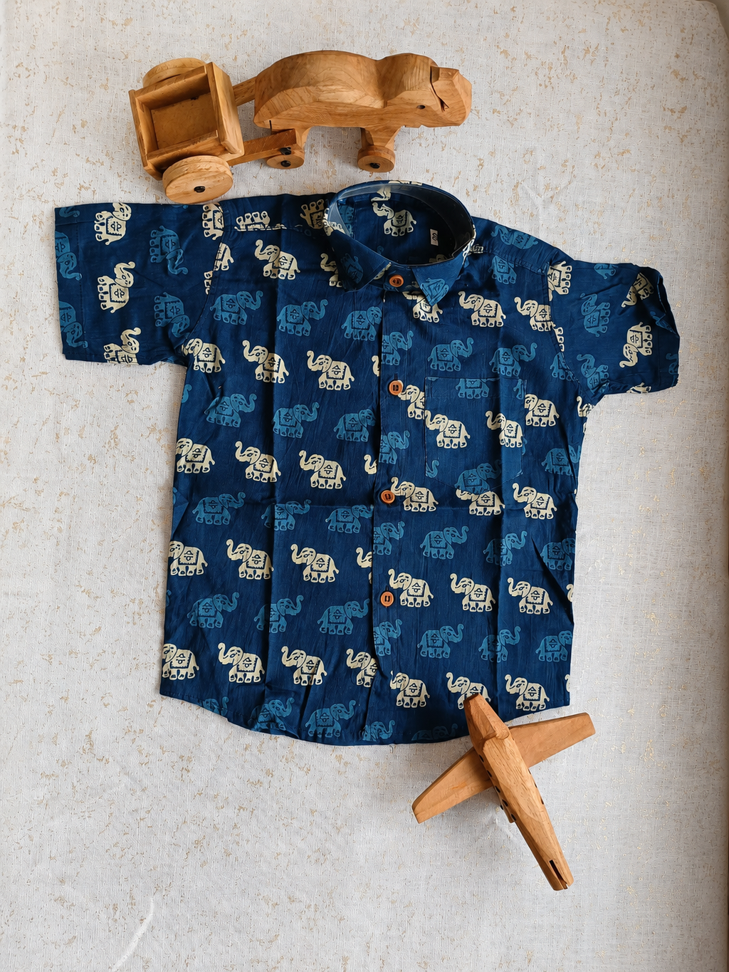 Hathi Raja Cotton Shirt