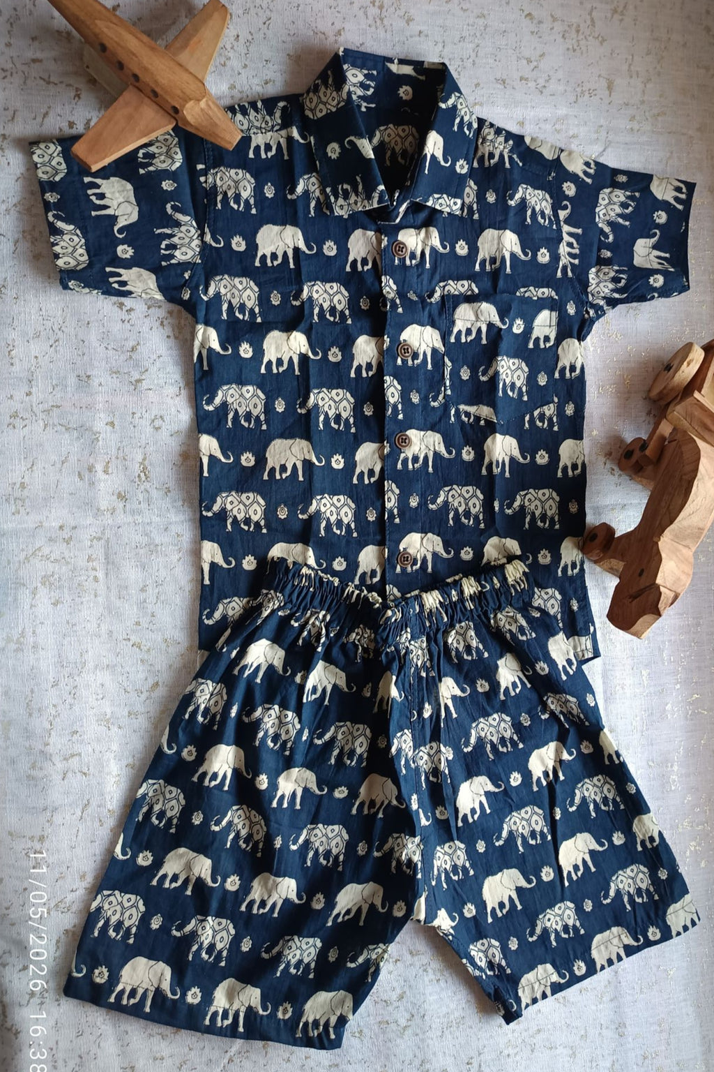 Hathi Raja Cotton Co-ord Set