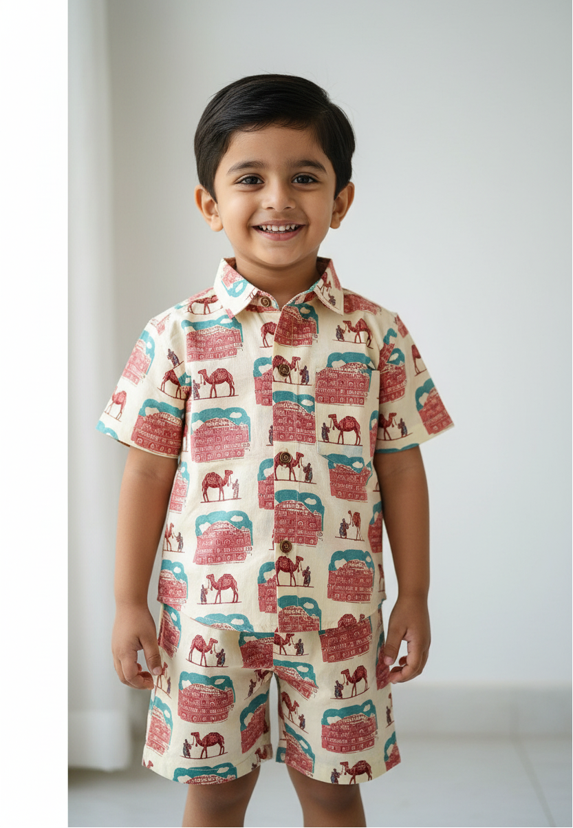 Hawa Mahal Cotton Shirt