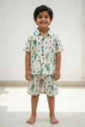 Joyful Giraffes Cotton Co-ord Set