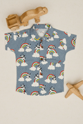 Playful Panda Cotton Shirt