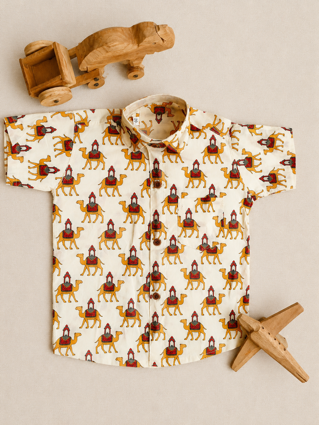Royal Camels Cotton Shirt