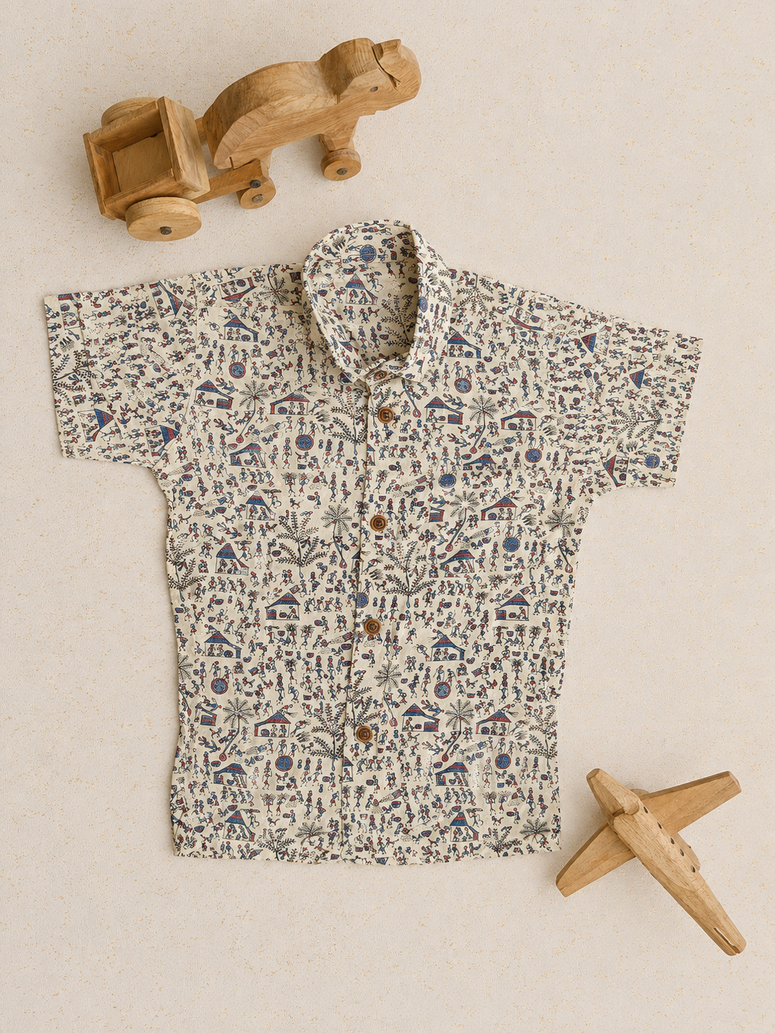 Village Symphony Cotton Shirt