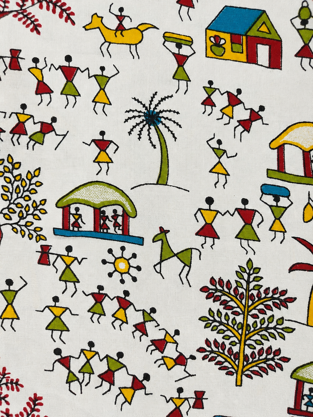 Tribal Village Cotton Shirt